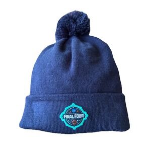 Women's Final Four 2022 Beanie Navy New Zephyr Minneapolis H105